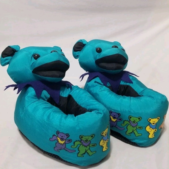 Greatful Dead 1995 Plush Slippers Vintage - Picture 6 of 8
